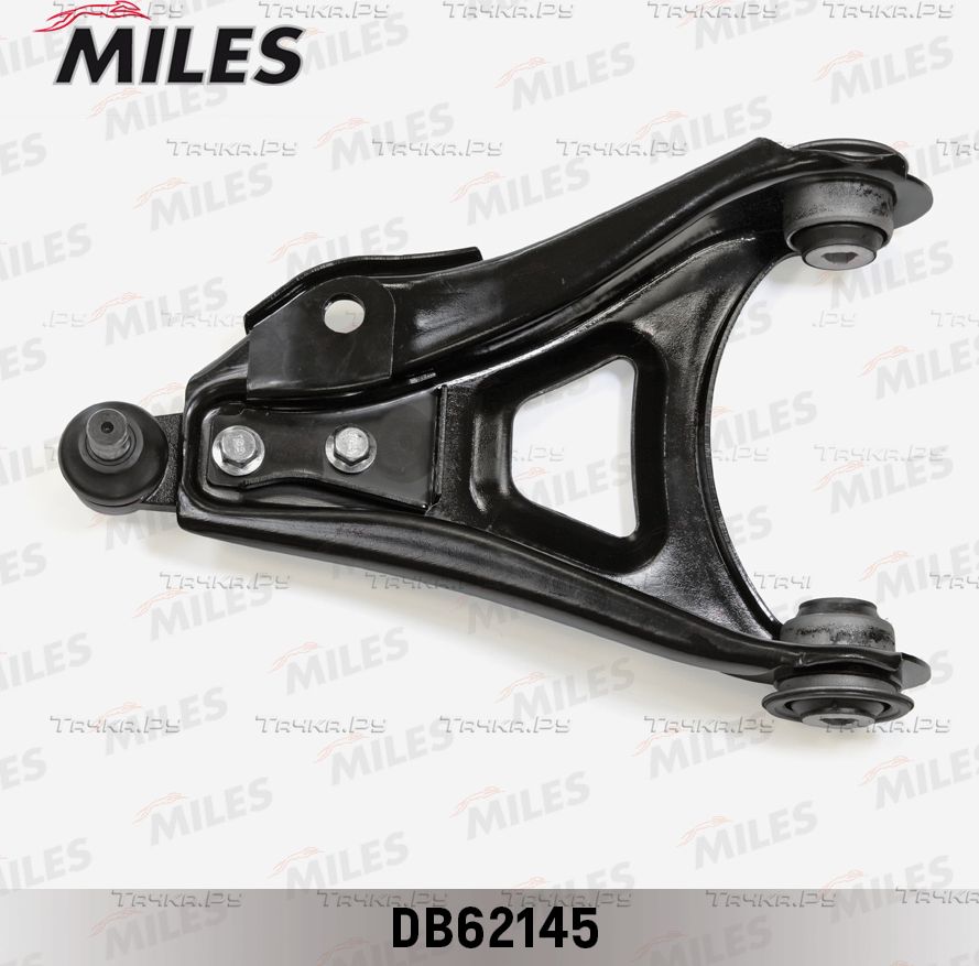 Поперечный рычаг передней подвески Miles правый нижний для Nissan Kubistar X76 2003-2026. Артикул DB62145