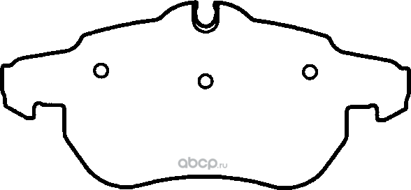 Brake pads (Frictionmaster). Артикул MX972