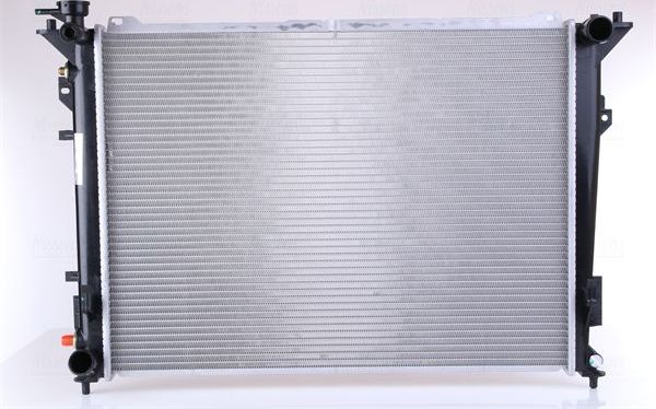 Радиатор охлаждения двигателя Nissens. Артикул 67507