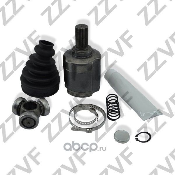 ШРУС ВНУТРЕННИЙ ЛЕВЫЙ (L) RENAULT DUSTER (12...) (Zzvf). Артикул ZVRC385