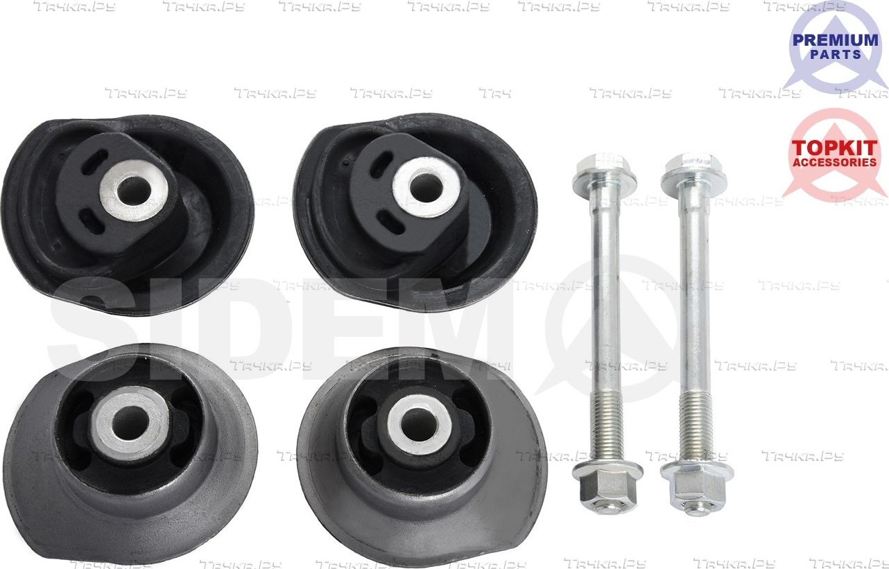 Сайлентблок задней балки Sidem задний для Volkswagen Golf III 1991-1999. Артикул 863303 SET