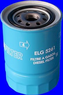 Топливный фильтр MecaFilter. Артикул ELG5261