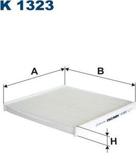 Салонный фильтр Filtron. Артикул K 1323