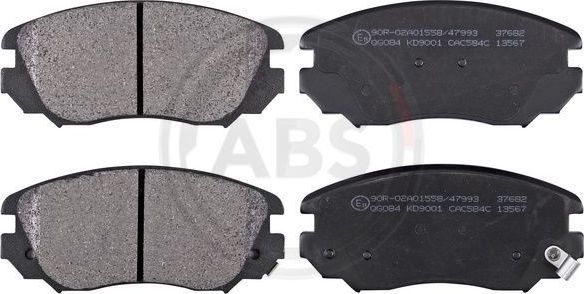 Тормозные колодки ABS передние для Saab 9-5 II 2010-2012. Артикул 37682