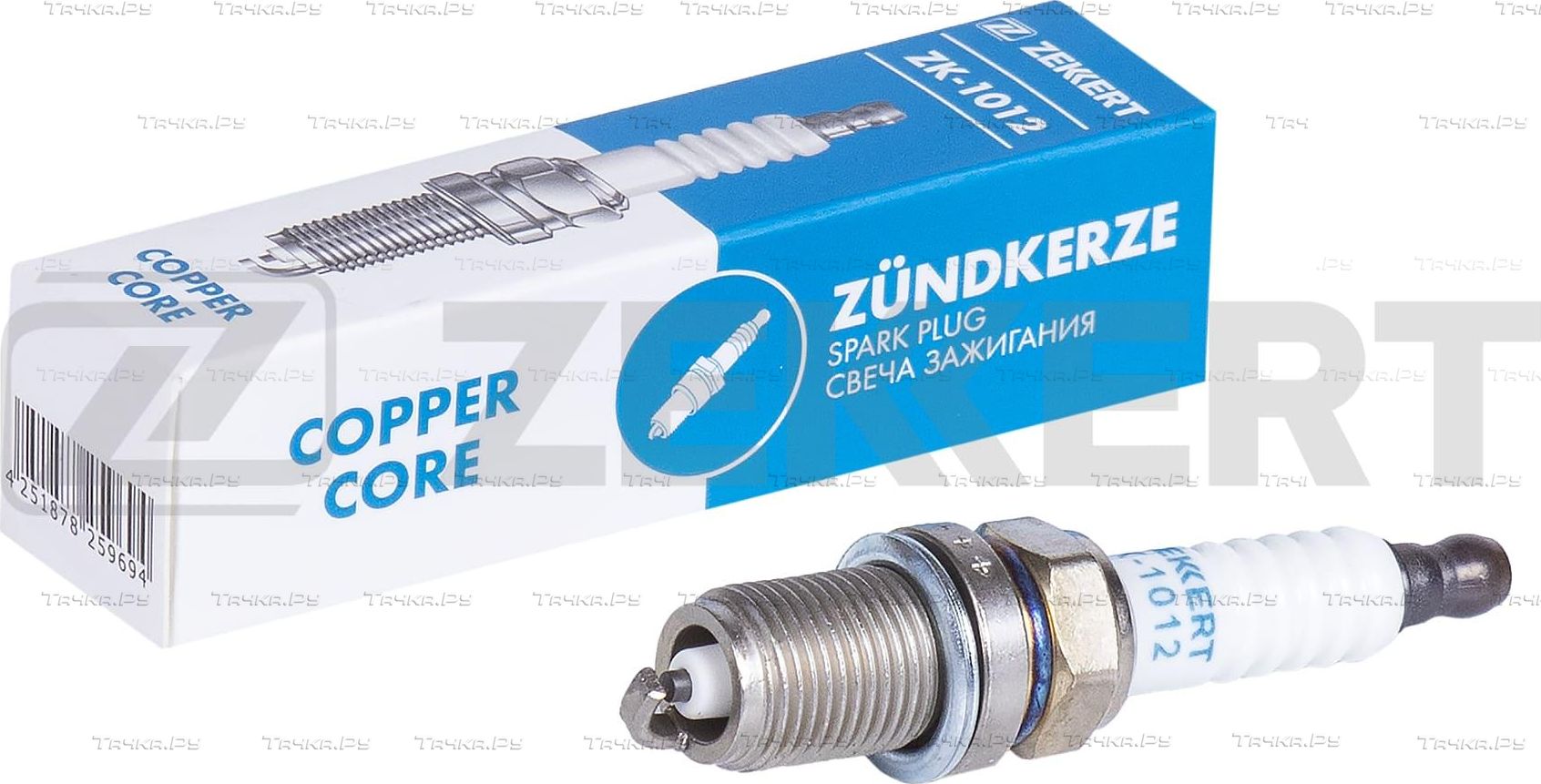 Свеча зажигания Zekkert для Hyundai Sonata V (NF) 2005-2010. Артикул ZK-1012