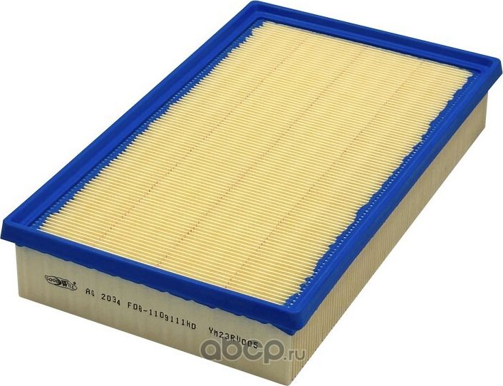 Фильтр воздушный JETOUR X95 1.6 19- (Goodwill). Артикул AG 2034