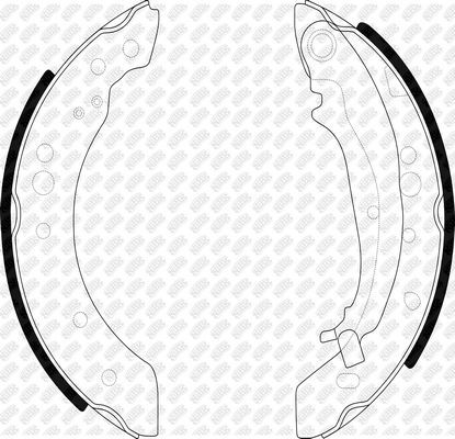 Тормозные колодки NiBK. Артикул FN6737
