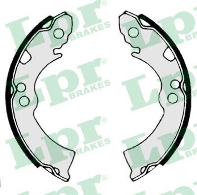 Тормозные колодки LPR. Артикул 04300