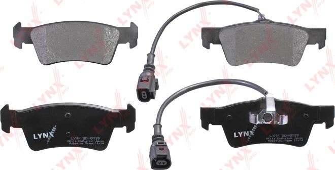 Тормозные колодки LYNXauto. Артикул BD-8039