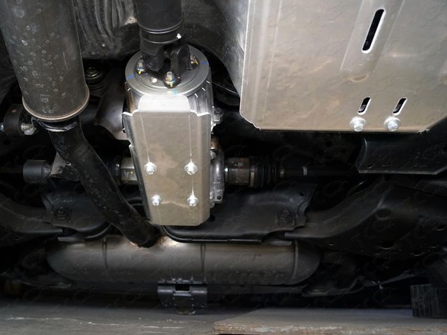 Защита алюминиевая ТСС (4 мм) для дифференциала Infiniti QX50 (P71A) 2018-2026. Артикул ZKTCC00368