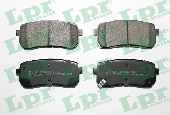 Тормозные колодки LPR. Артикул 05P2046