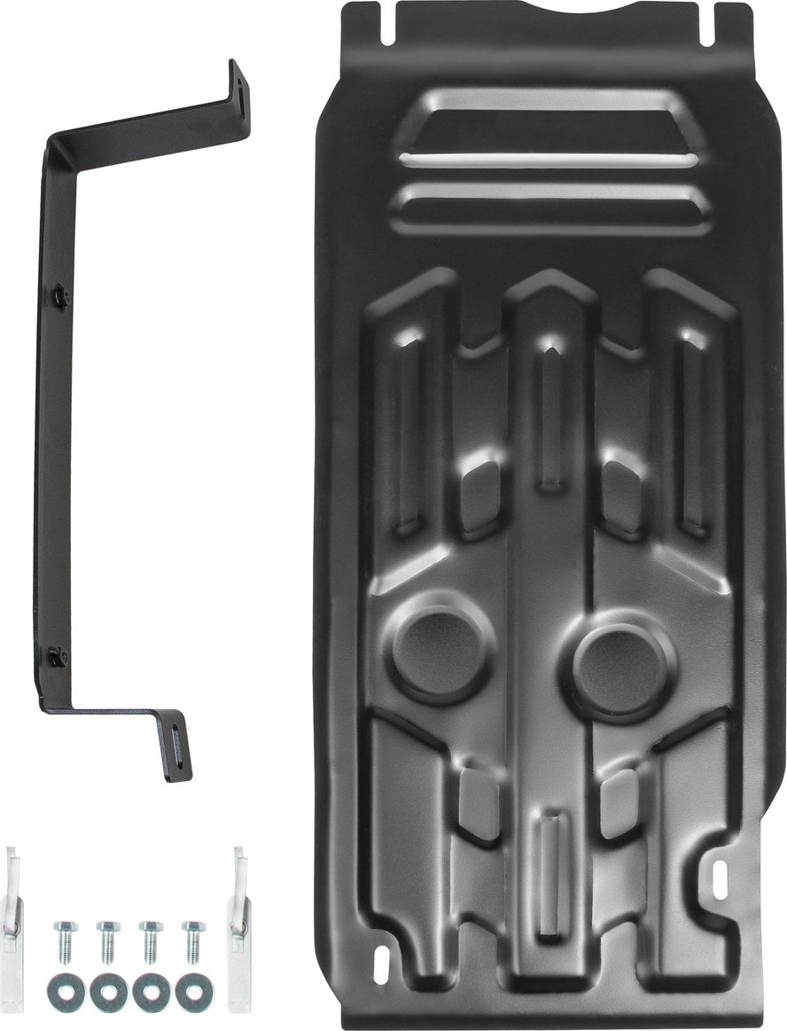 Защита АвтоБРОНЯ для КПП и РК BMW X6 E71 2008-2014. Артикул 111.00505.1