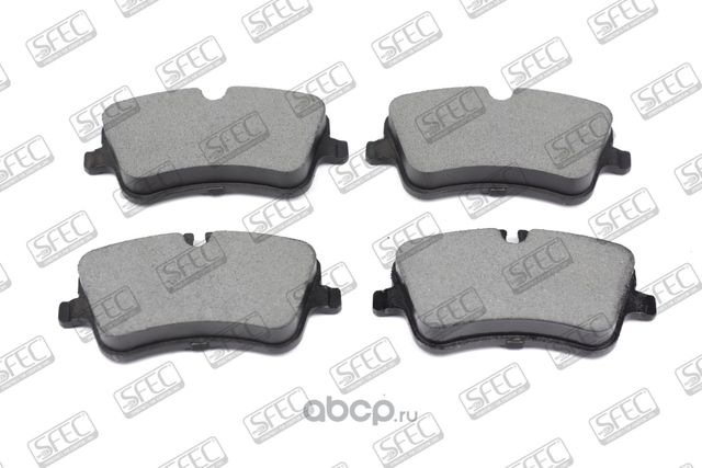 Тормозные дисковые колодки передние (Autosfec). Артикул BP901696