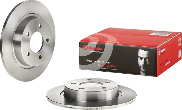 Тормозной диск Brembo PRIME LINE задний для Mazda 3 I (BK) 2003-2009. Артикул 08.9975.20