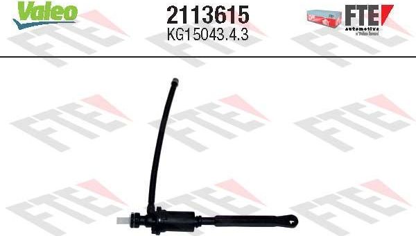 Цилиндр сцепления главный FTE. Артикул 2113615