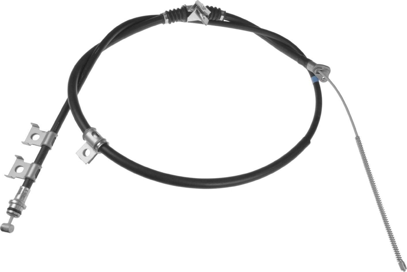 Трос ручника (тросик ручного тормоза) Blue Print. Артикул ADC446200
