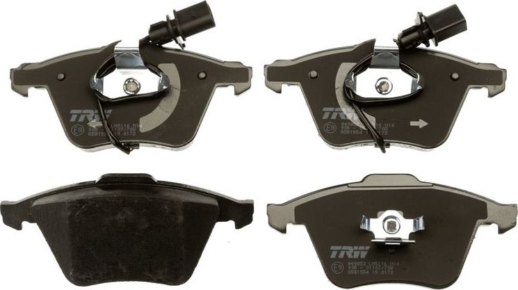 Тормозные колодки TRW COTEC. Артикул GDB1554