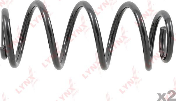 Пружина подвески LYNXauto передняя для Audi A4 IV (B8) 2007-2015. Артикул SC-1215