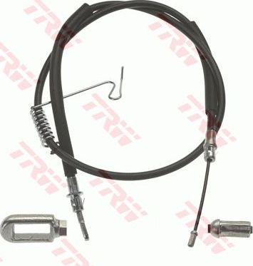 Трос ручника (тросик ручного тормоза) TRW. Артикул GCH553
