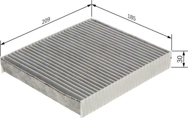 Салонный фильтр Bosch. Артикул 1 987 435 570