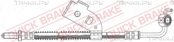 Тормозной шланг Quick Brake. Артикул 70.902