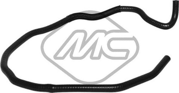 Патрубок радиатора (системы охлаждения) Metalcaucho. Артикул 07510