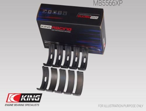 Вкладыши коренные King для Volkswagen Golf II 1982-1992. Артикул MB5566XP