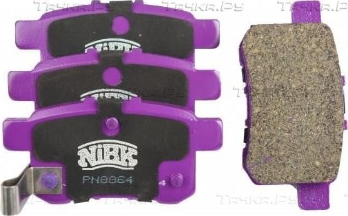Тормозные колодки NiBK. Артикул PN8864