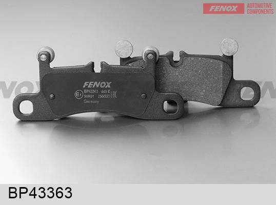 Тормозные колодки Fenox. Артикул BP43363
