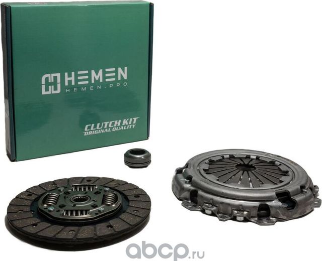 Комплект сцепления с выжимным подшипником Citroen C2, C3, C4, Peugeot 106, 207, (Hemen). Артикул HCK020