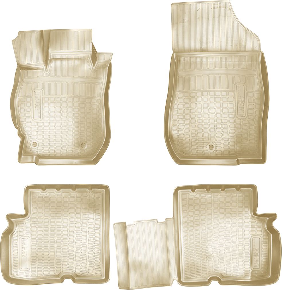 Коврики Норпласт для салона Nissan Almera G15 седан 2012-2018 бежевый. Артикул NPA11-C61-021-B