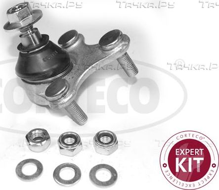 Шаровая опора Corteco передняя правая для Audi Q3 I (8U) 2011-2018. Артикул 49398495