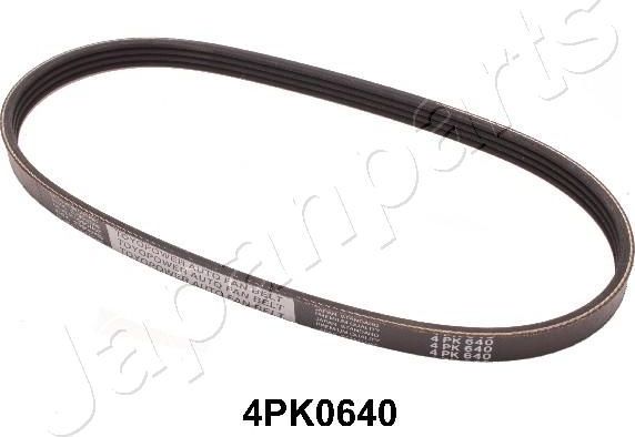 Приводной ремень поликлиновой Japanparts для Mazda 626 II (GC) 1982-1990. Артикул DV-4PK0640