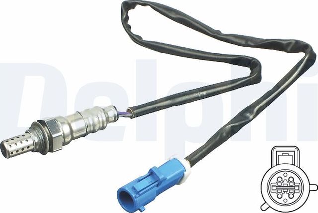 Лямбда-зонд (кислородный датчик) Delphi для Volvo V70 III 2007-2015. Артикул ES20443-12B1