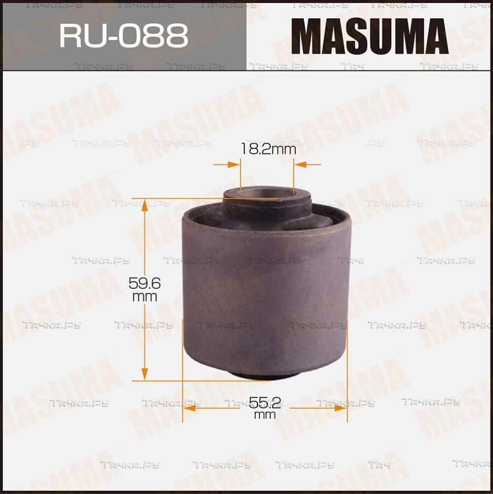 Сайлентблок заднего рычага подвески Masuma. Артикул RU-088