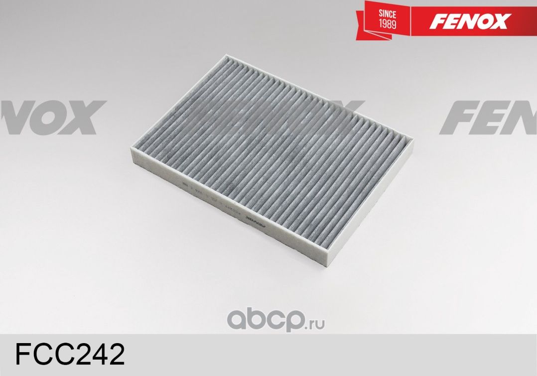 Фильтр салонный (Fenox). Артикул FCC242