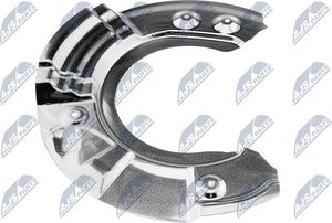 Кожух (щиток) тормозного диска NTY передний правый для BMW 5 VI (F10/F11/F07) 2009-2017. Артикул HTO-BM-031