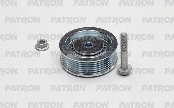 Направляющий (ведущий) ролик приводного поликлинового ремня Patron верхний для Toyota Echo 2001-2005. Артикул PT61037