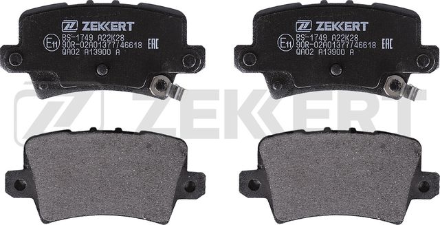 Тормозные колодки Zekkert. Артикул BS-1749