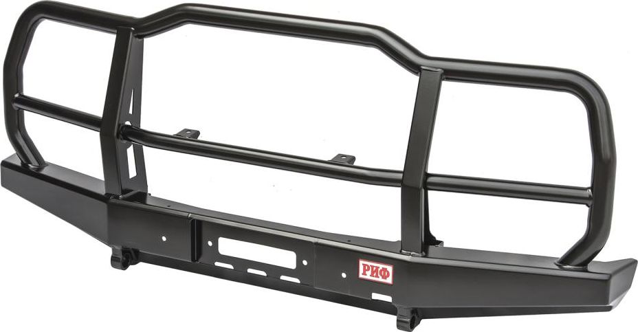 Бампер силовой РИФ передний усиленный с защитной дугой для УАЗ Hunter 2003-2026. Артикул RIF469-10602