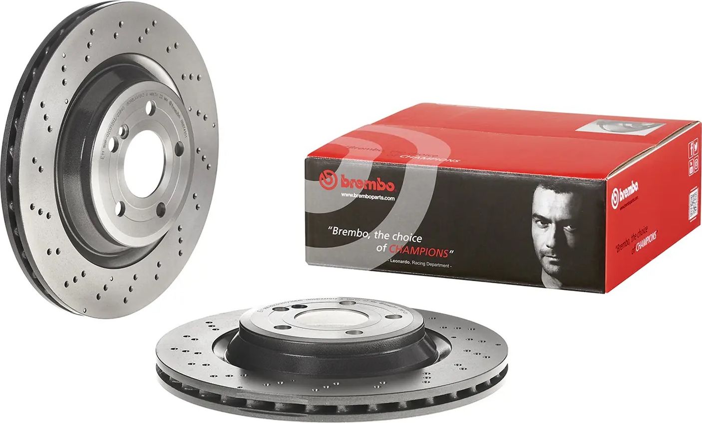 Тормозной диск Brembo PRIME LINE - UV Coated. Артикул 09.B743.51