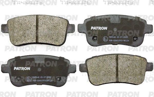 Тормозные колодки (стояночная тормозная система) Patron задние для Volkswagen LT II 1996-2006. Артикул PBP648
