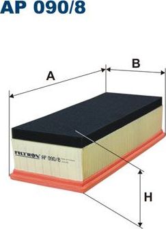 Воздушный фильтр Filtron. Артикул AP 090/8