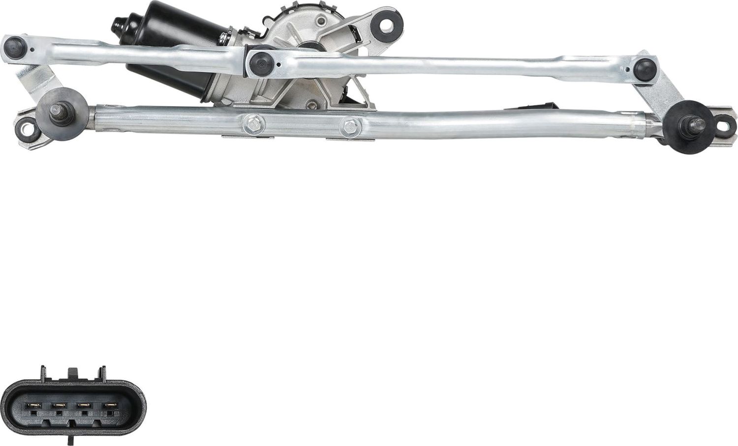 Трапеция стеклоочистителя (дворника) (в сборе) StartVOLT (Листовая сталь). Артикул VWA 05051