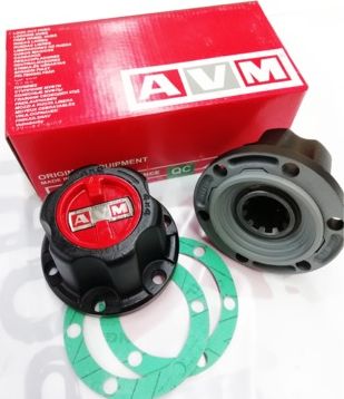 Хабы колесные AVM ручные усиленные (2 шт.) для УАЗ Хантер 2003-2026. Артикул AVM-710XP