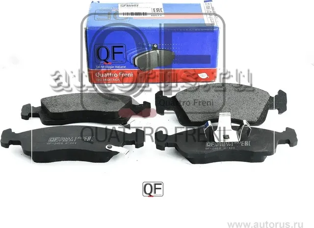 Колодки тормозные дисковые к-т (Quattro Freni). Артикул QF86902