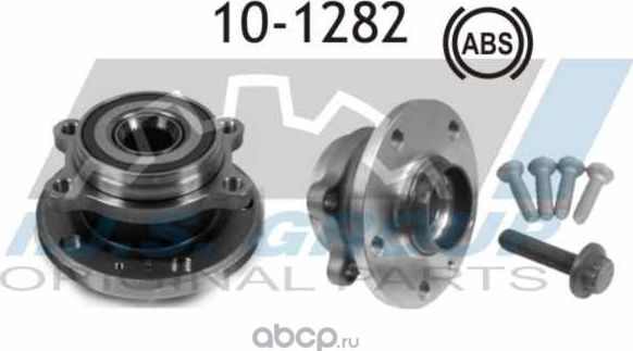 10-1282_к-кт подшипника ступицы передней!/ VW Golf 1.4i-2.0TDi/Touran 03 (IJS). Артикул 101282