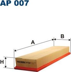 Воздушный фильтр Filtron. Артикул AP 007
