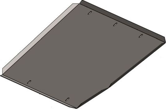 Защита алюминиевая Alfeco для топливного бака Exeed LX 2019-2026. Артикул ALF.61.06al