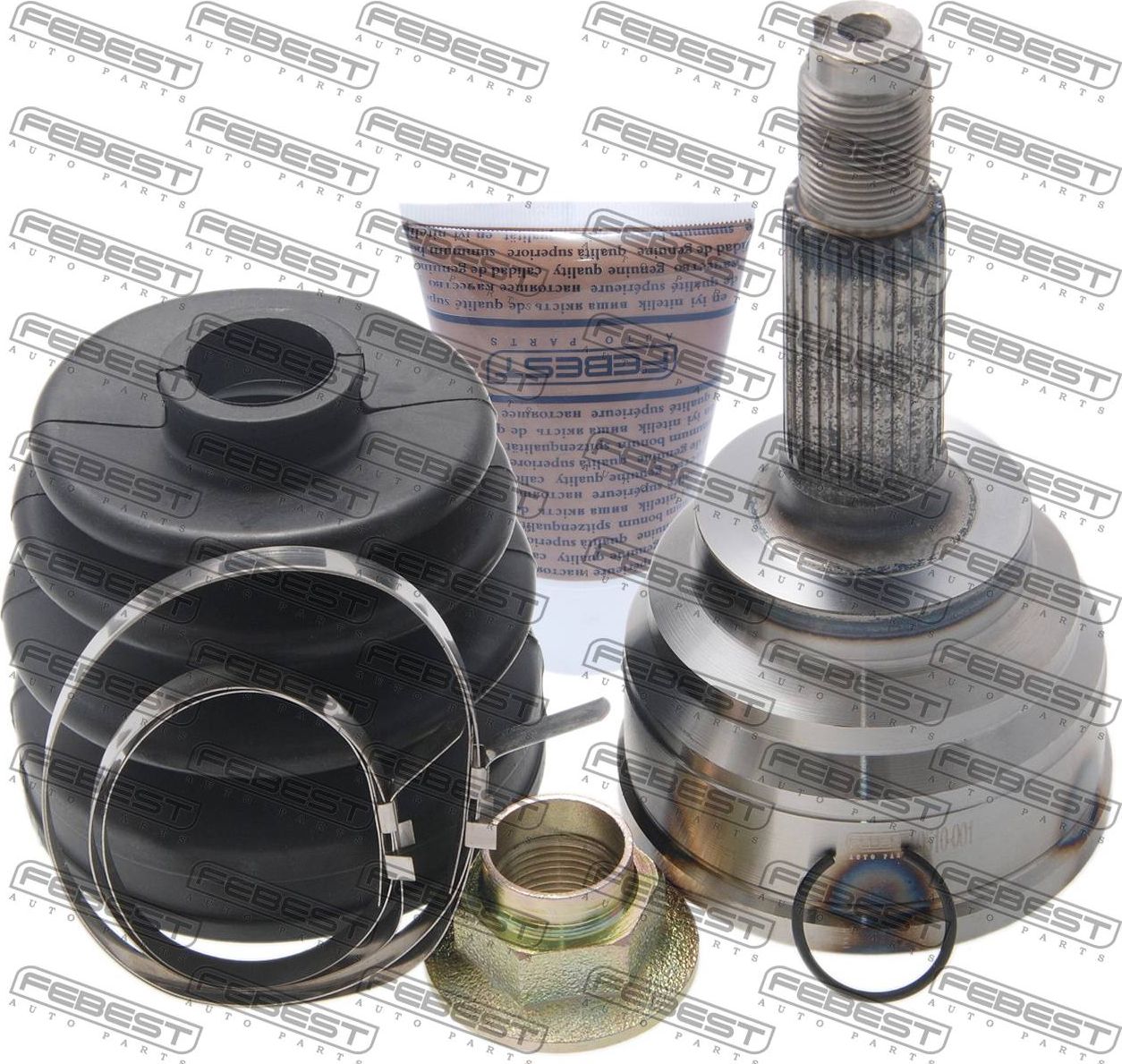 Шрус наружный (граната) Febest передний для Kia Rio I 2000-2005. Артикул 0510-001